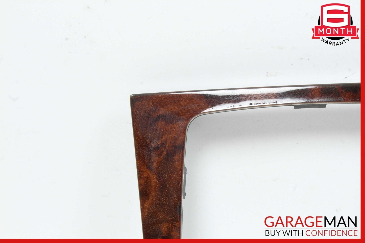 08-14 Mercedes W204 C300 C350 Center Console Gear Shift Trim Cover Bezel Wood