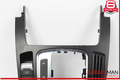 13-16 Audi A4 SQ5 Front Center Console Trim Panel w/ Switches 8T0919611L OEM