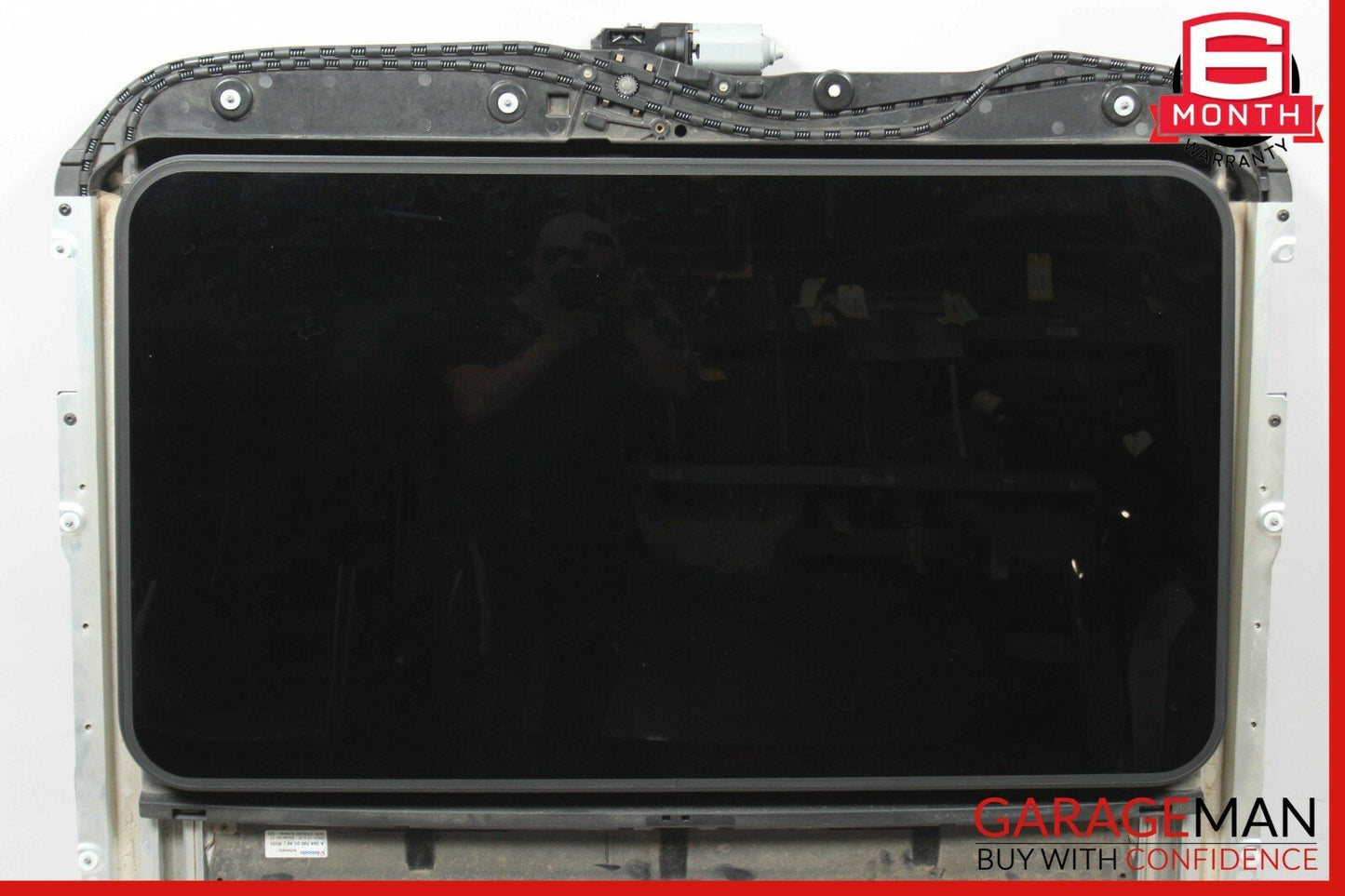 08-14 Mercedes W204 C300 C350 Sunroof Glass Frame Track Rail Motor Assembly OEM