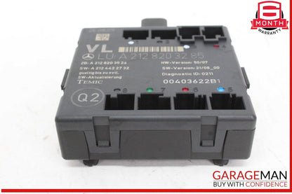 08-14 Mercedes X204 GLK350 4MATIC Front Left Side Door Control Module Unit OEM