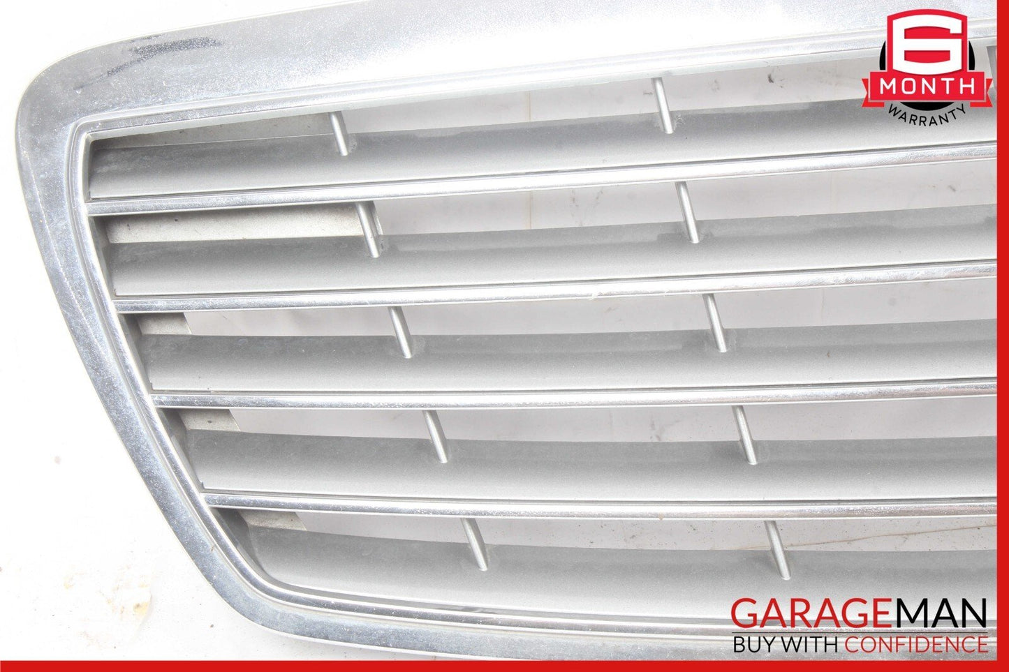 03-06 Mercede W211 E320 E500 E55 AMG Hood Radiator Grille Grill Chrome OEM