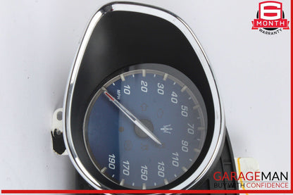 14-17 Maserati Quattroporte S Speedometer Instrument Cluster 670030595 OEM