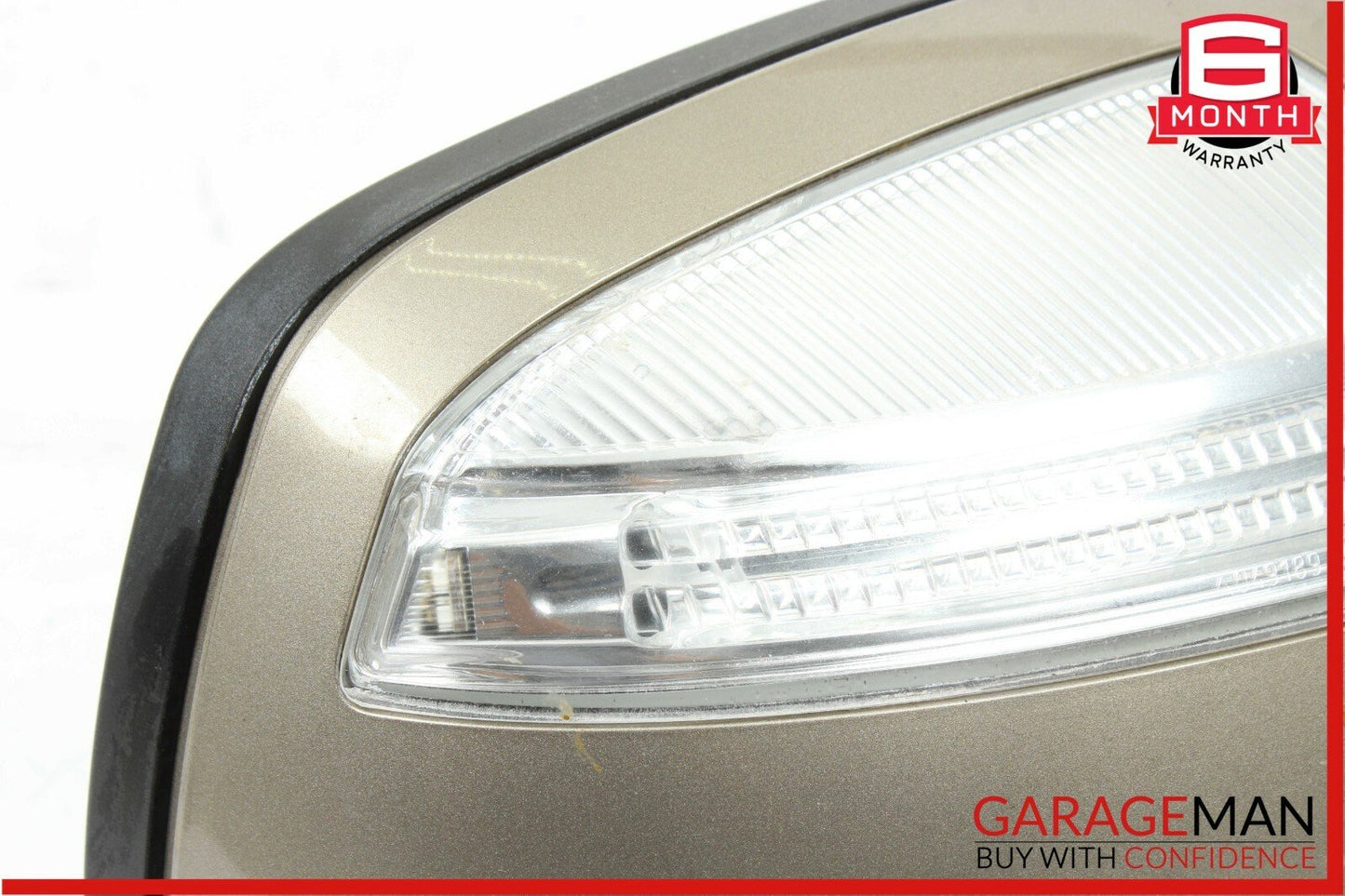 08-09 Mercedes W204 C300 C63 AMG Front Right Side Mirror Door Rear View Beige