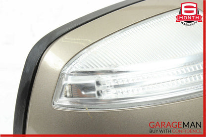 08-09 Mercedes W204 C300 C63 AMG Front Right Side Mirror Door Rear View Beige