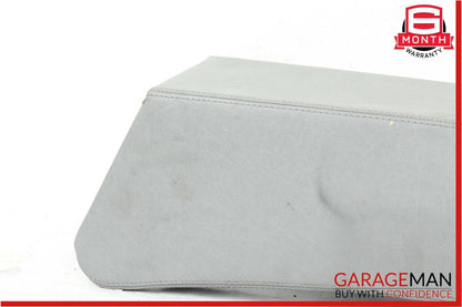 90-95 Mercedes R129 SL300 500SL Left Driver Side Seat Cover Panel Trim Gray OEM