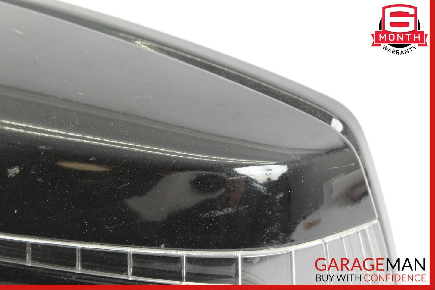 12-14 Mercedes W204 C250 C63 AMG Front Left Side Mirror Rear View Door Black OEM
