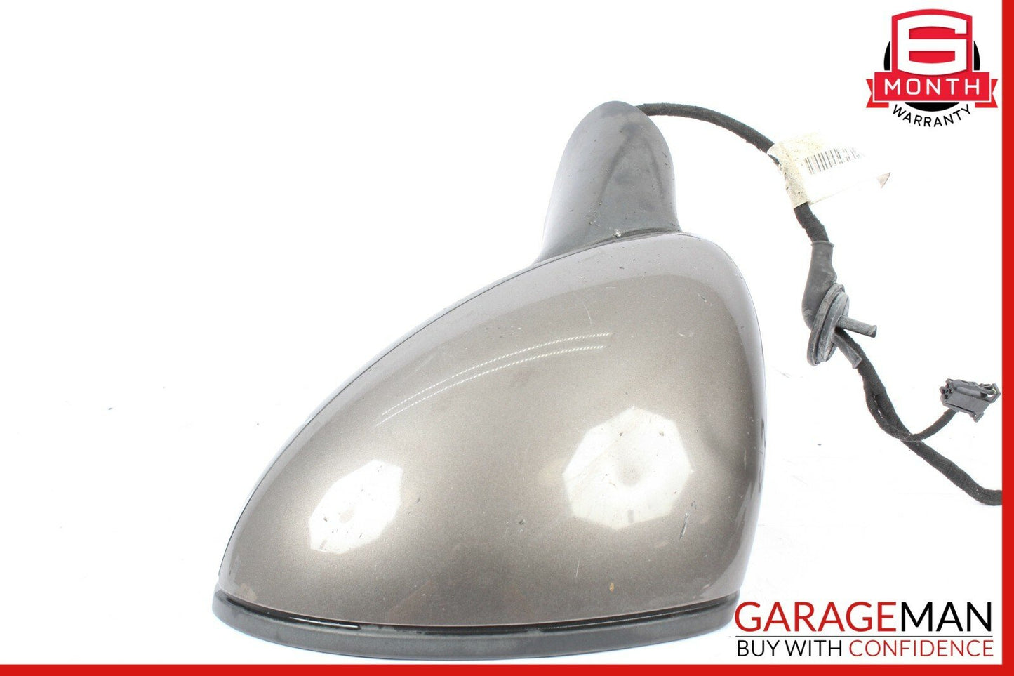 11-14 Porsche Cayenne 958 Front Left Driver Side Mirror Door Rear View Brown