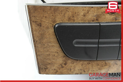03-09 Mercedes E350 CLS500 Heated Seat Hazard Light Control Switch Module Wood