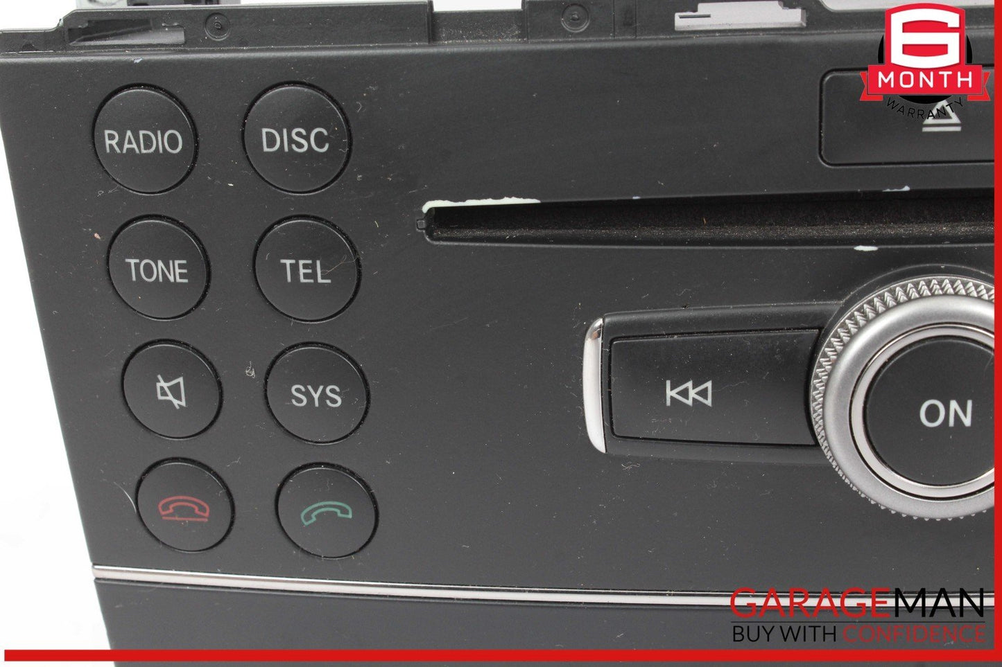 08-11 Mercedes W204 C300 C350 Navigation Command Head Unit DVD CD Audio OEM