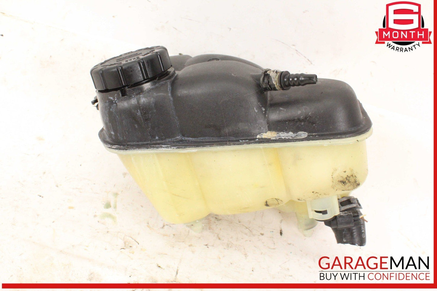 03-09 Mercedes W211 E350 Radiator Overflow Coolant Reservoir Tank 2115000049 OEM