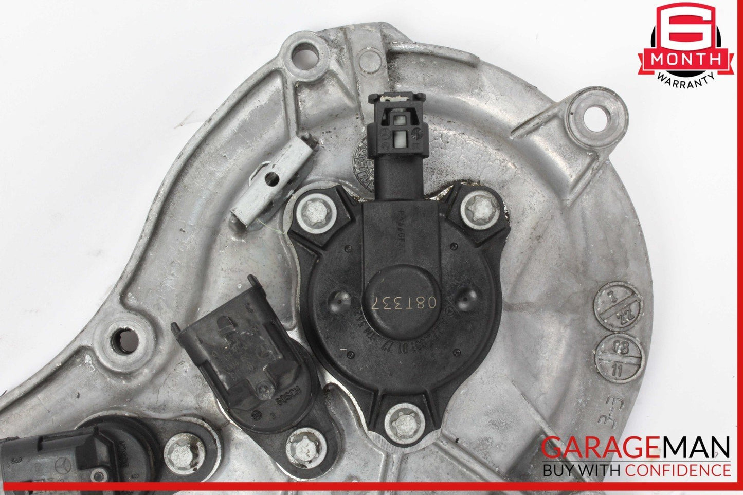 05-13 Mercedes W204 C300 ML350 Front Right Engine Timing Chain Cover Plate OEM