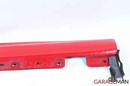 02-05 Mercedes W203 C230 Coupe Left Driver Side Rocker Skirt Moulding Panel Red