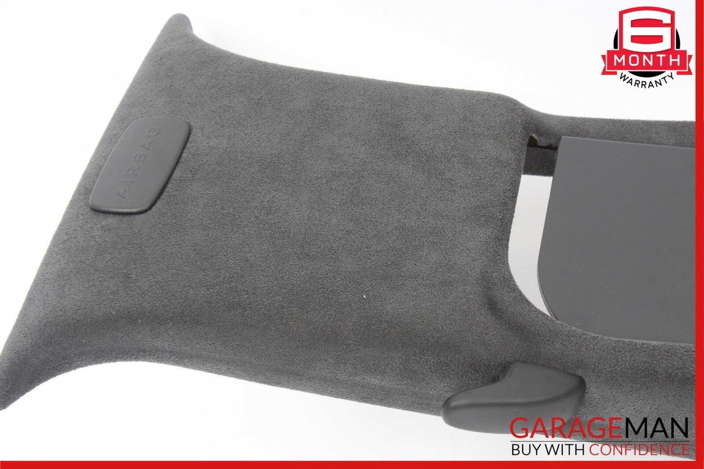 07-13 MERCEDES S63 AMG LEFT DRIVER SIDE B PILLAR TRIM COVER BLACK OEM