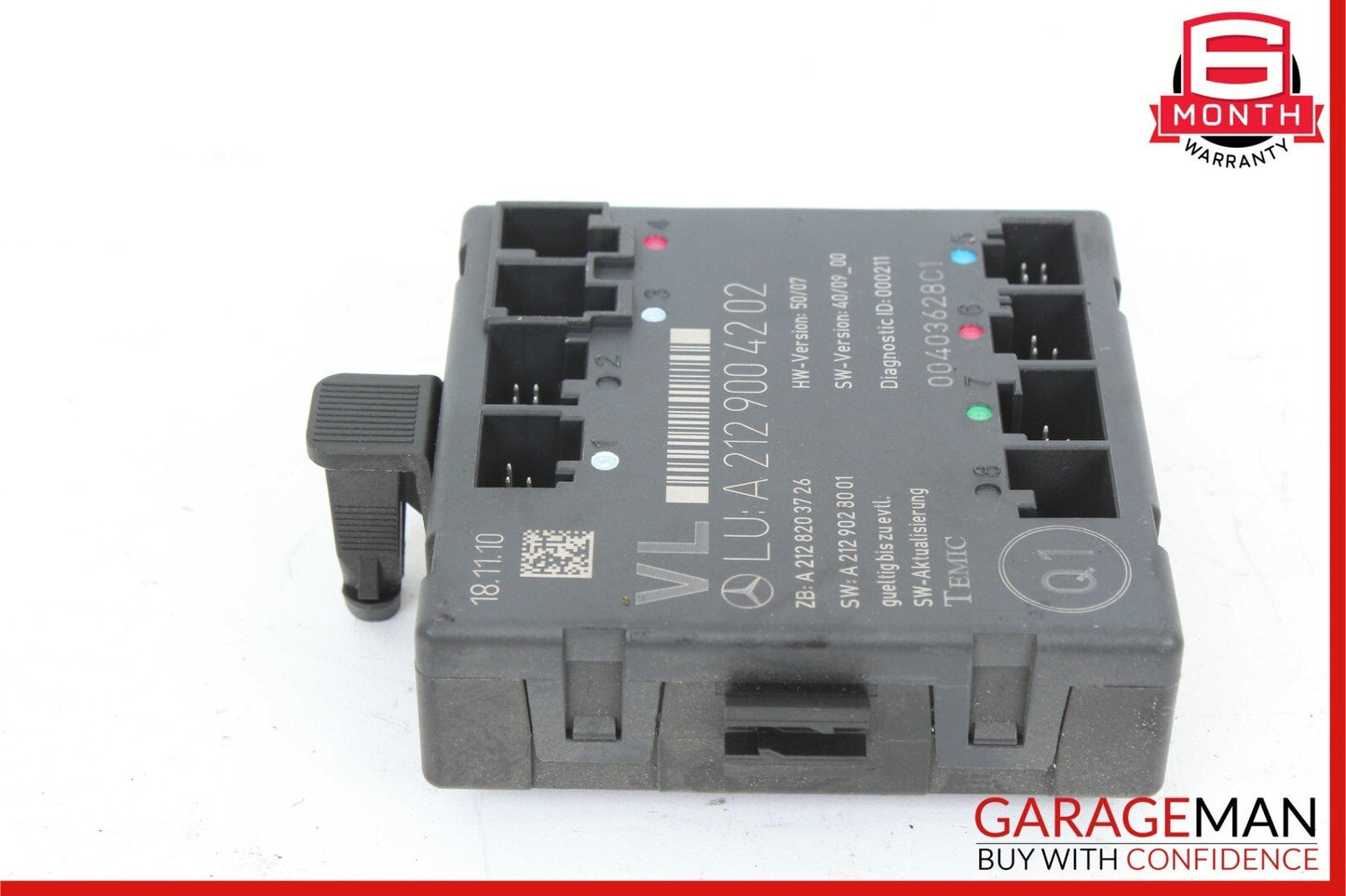 08-18 Mercedes W212 E350 C250 SLK350 Front Left Side Door Control Module OEM
