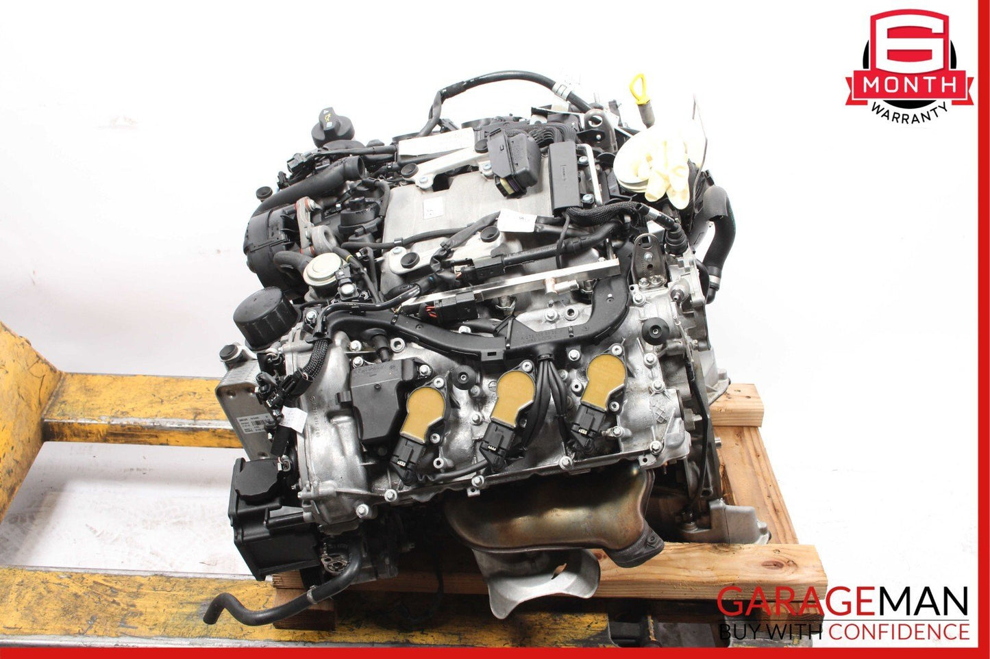 08-11 Mercedes W204 C300 Engine Motor Block Assembly 3.0L V6 M272 RWD 130k