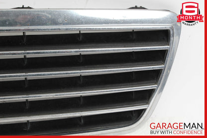 00-03 Mercedes W210 E320 E55 AMG Front Hood Radiator Trim Cover Grille Chrome