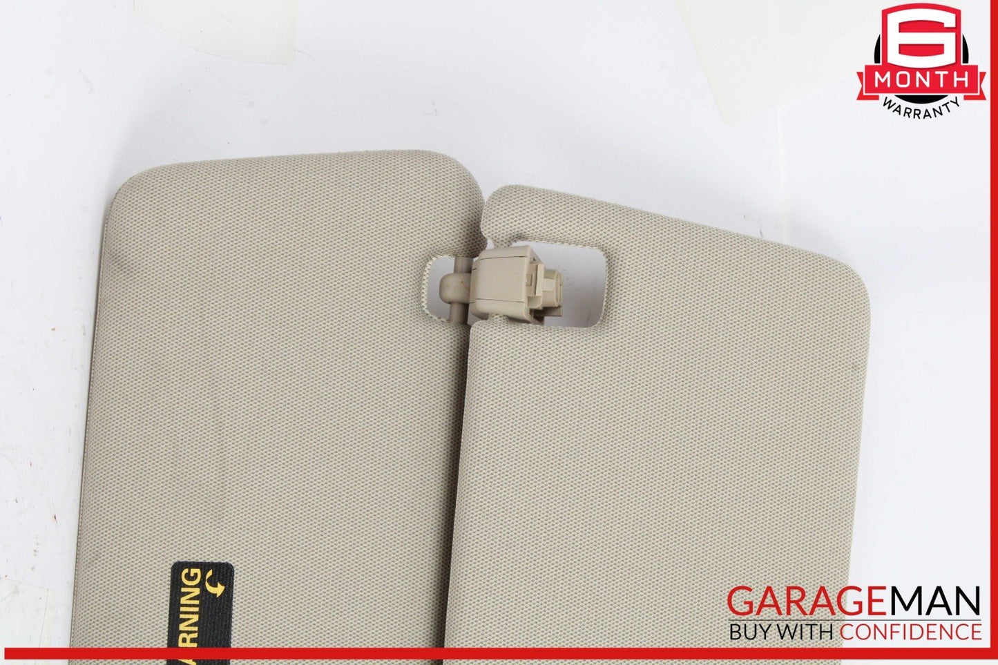 07-15 Audi Q7 Front Left Driver Side Sunvisor Sun Visor 4L0857551D OEM