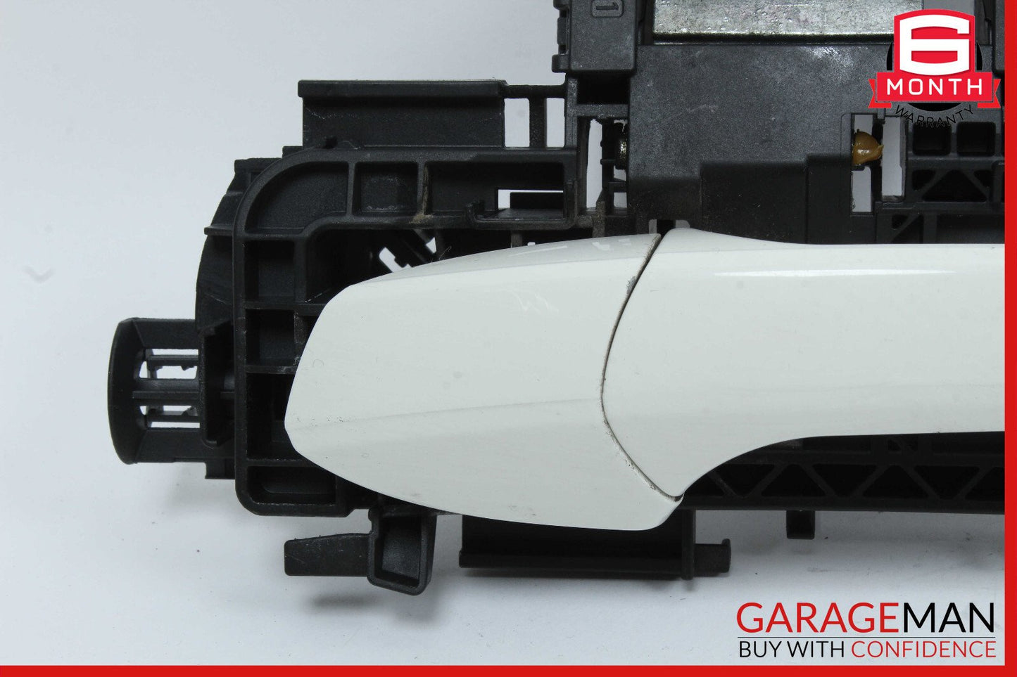 10-13 Mercedes W212 E350 E550 E63 AMG Rear Left Exterior Door Handle White OEM