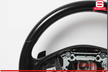 10-13 Mercedes W212 E350 Steering Wheel w/ Paddle Shifters Black 2124600403 OEM