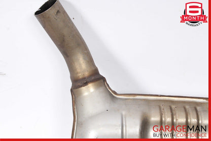 10-16 Mercedes W212 E350 Rear Left Driver Side Exhaust Muffler Silencer OEM