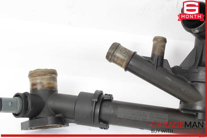 09-16 Audi S4 Engine Water Thermostat Housing 03H121117 OEM