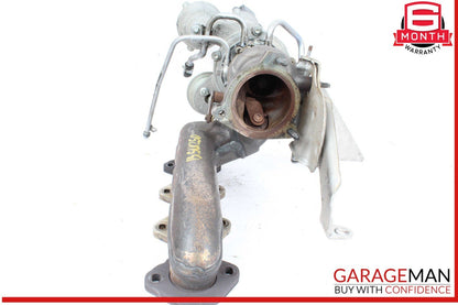 12-15 Mercedes R172 SLK250 C250 1.8L Turbo Turbocharger Manifold Assembly OEM