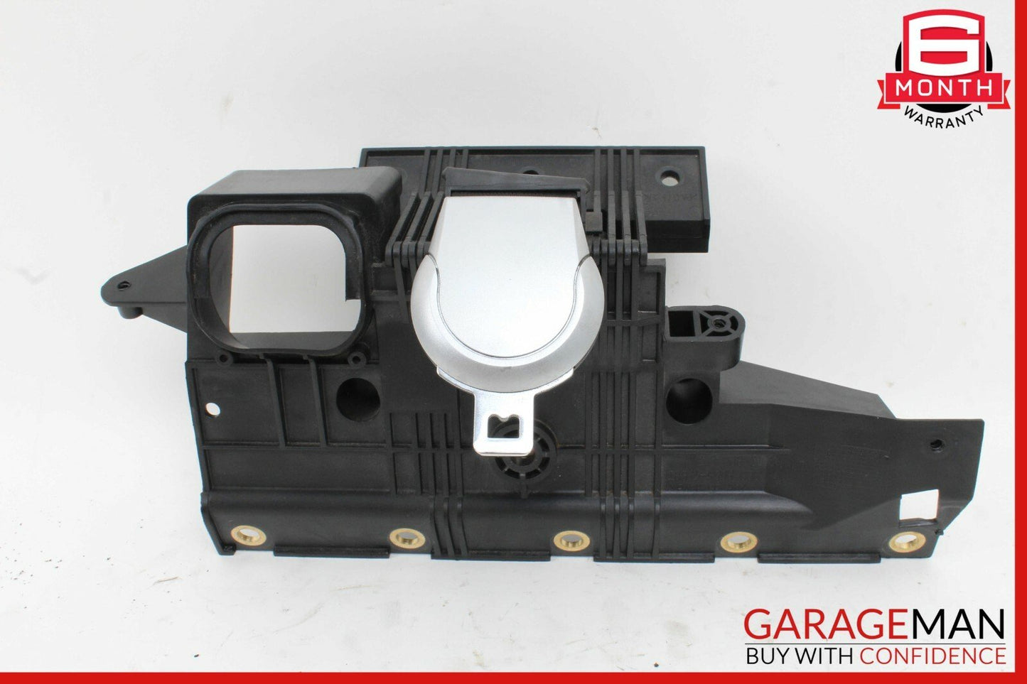 03-08 Mercedes R230 SL500 Rear Left Luggage Seat Belt Retractor Speaker Black