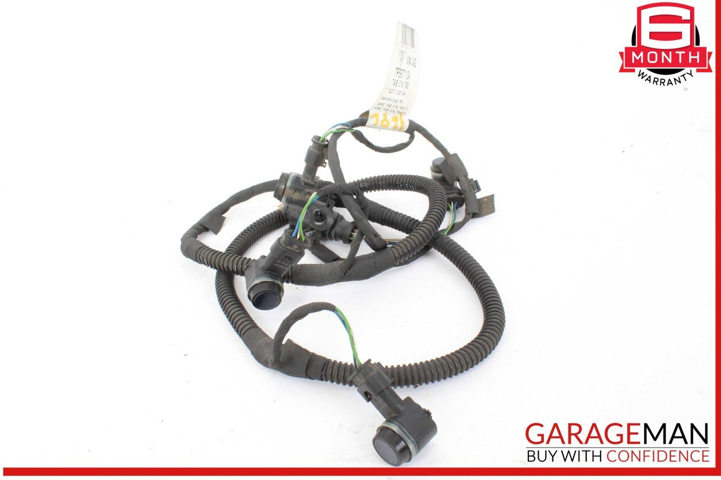 11-14 Porsche Cayenne 958 Bumper Harness Wires Wiring Park Parking Sensors OEM