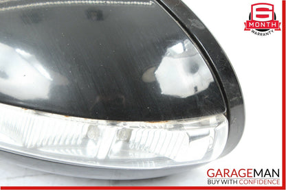 07-09 Mercedes W216 CL550 Front Left Driver Side Mirror Door Rear View Black