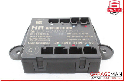 08-18 Mercedes W204 C250 CGI CLS550 Rear Right Side Door Control Module OEM
