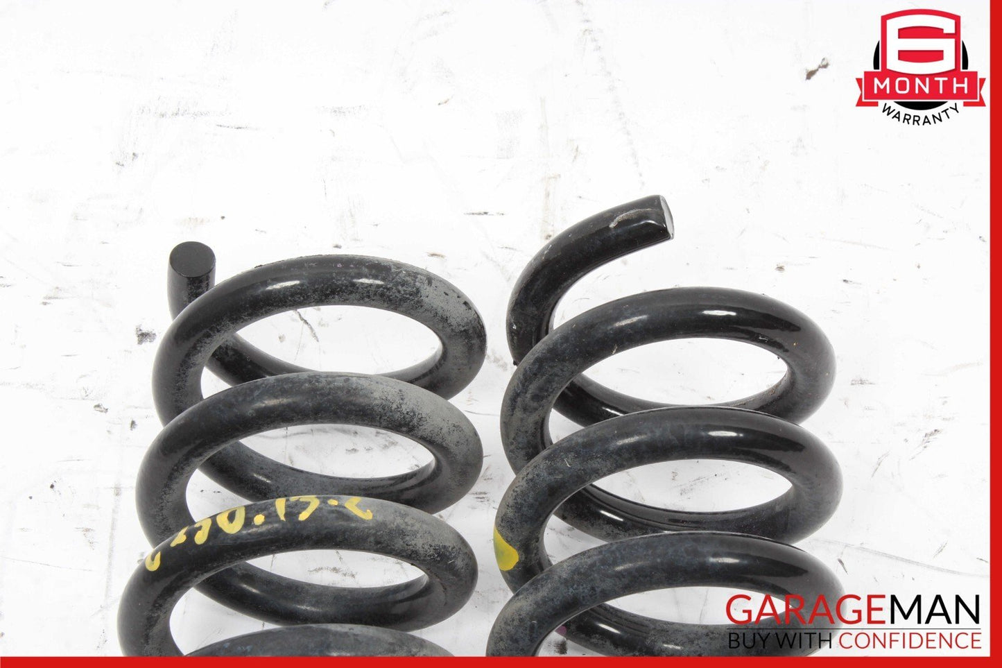 08-14 Mercedes W204 C250 C300 Rear Left & Right Shock Absorber Coil Spring Set