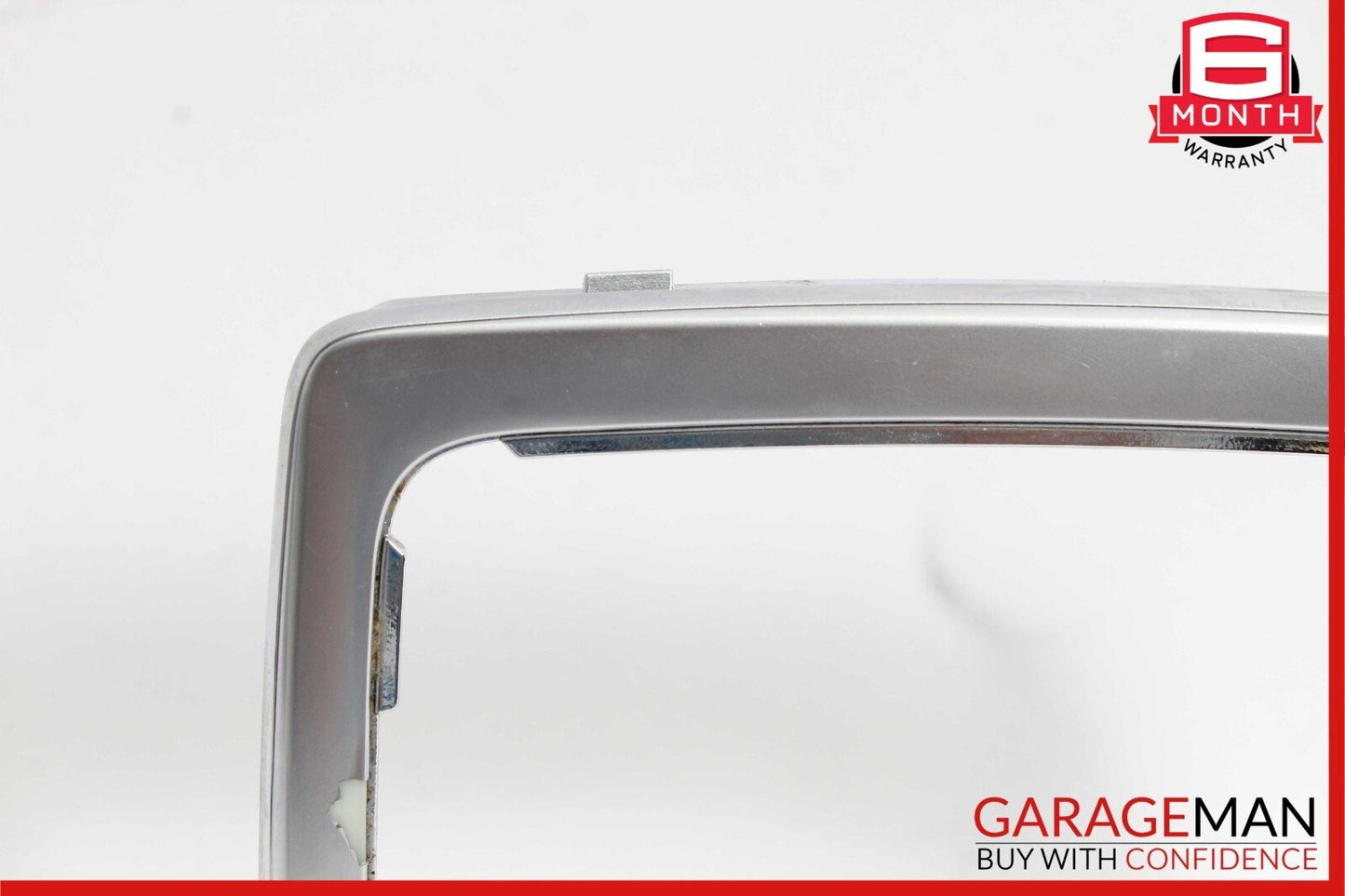 08-14 Mercedes W204 C300 R350 Center Console Shift Shifter Bezel Trim Silver
