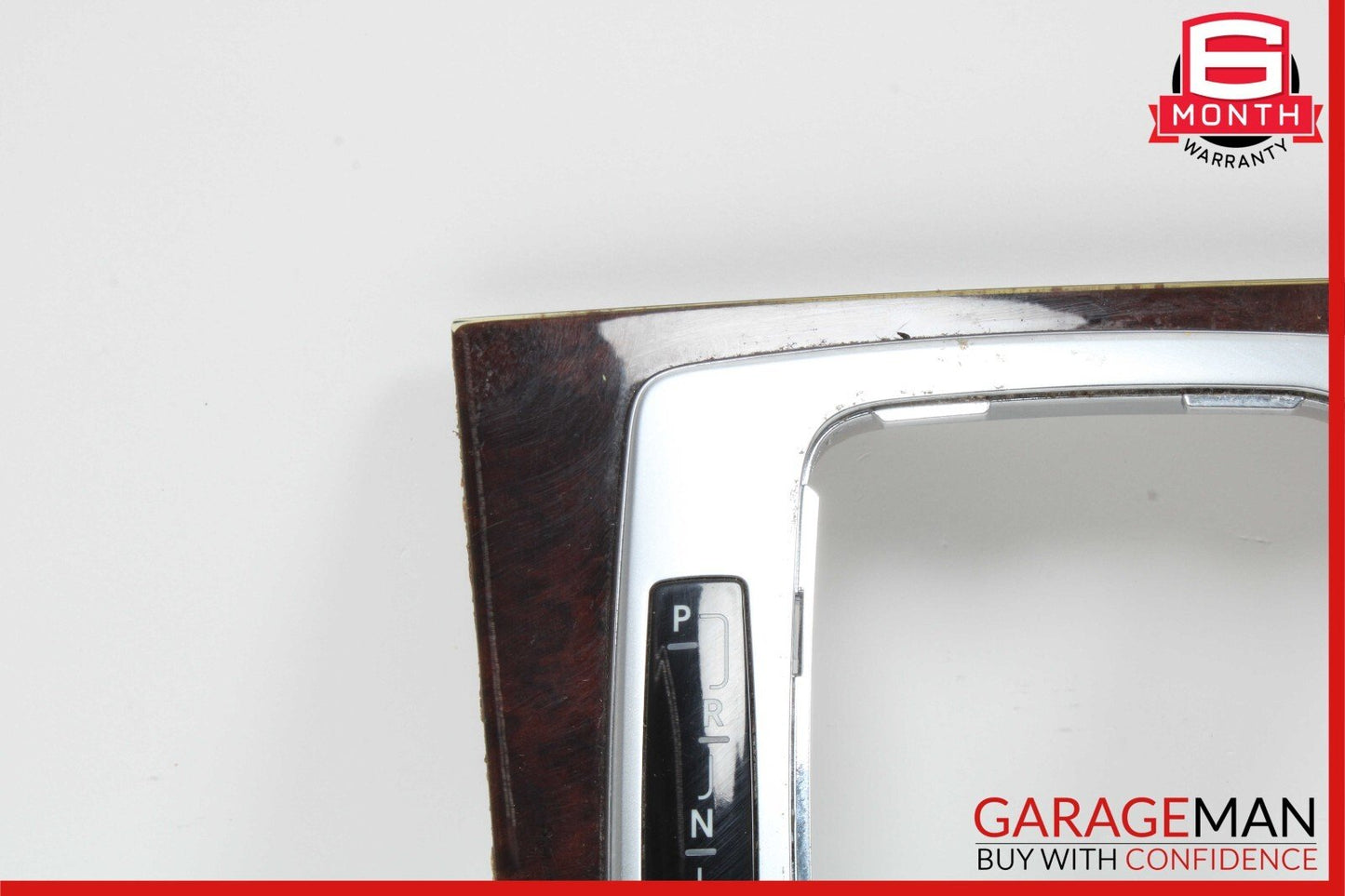 08-15 Mercedes W204 C250 Center Console Shifter Trim Cover Panel Bezel Wood Assy