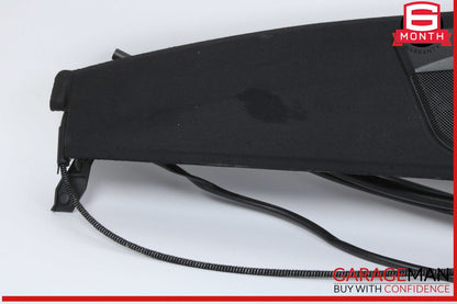10-16 Mercedes W212 E350 Rear Window Rear Luggage Shelf Trim Black w/ Motor