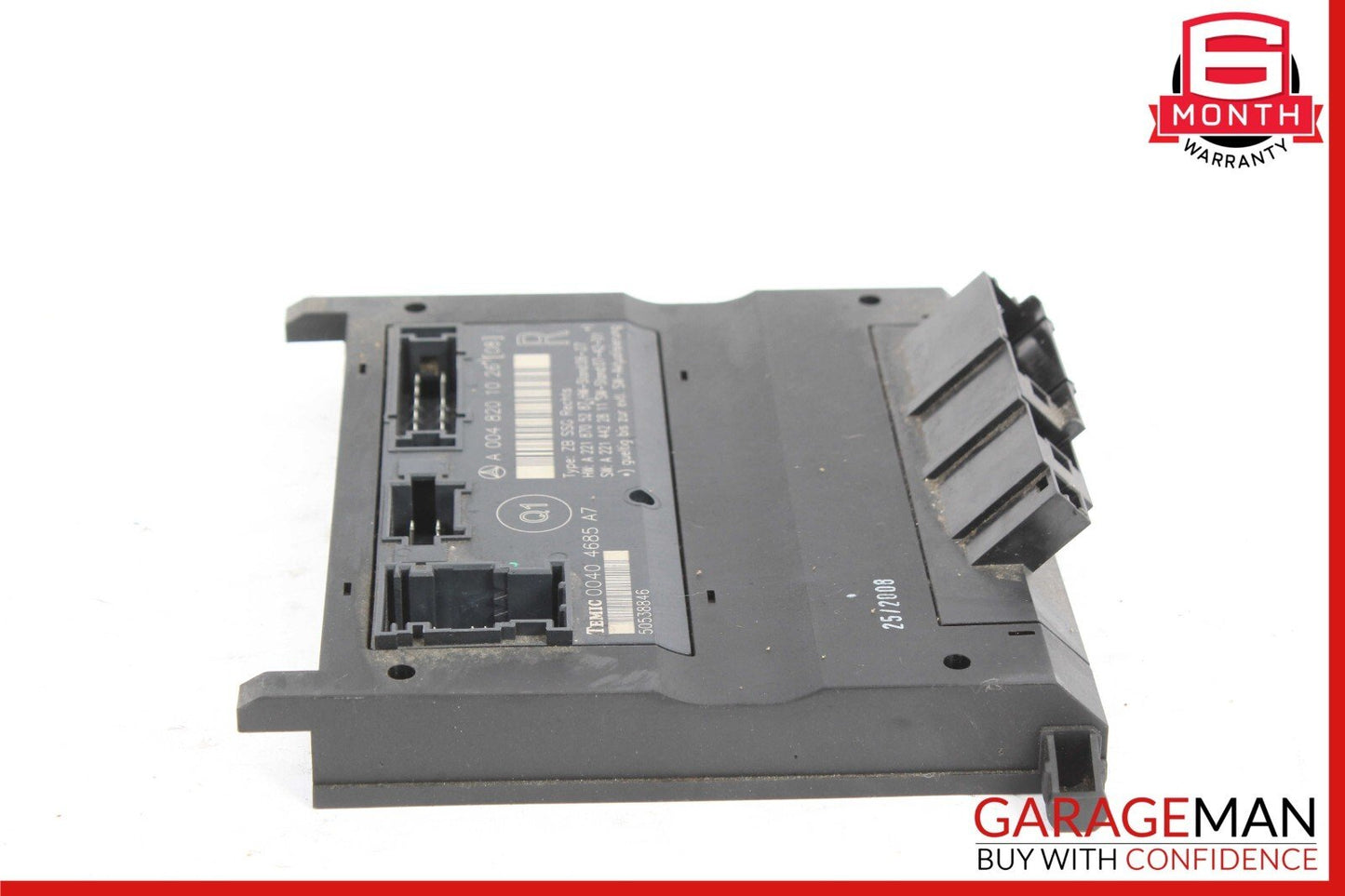 07-13 Mercedes W221 S600 S550 Front Right Side Under Seat Controller Module Unit