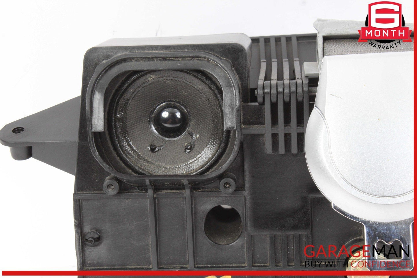 03-08 Mercedes R230 SL500 Rear Left Seat Belt Retractor Luggage w/ Speaker OEM