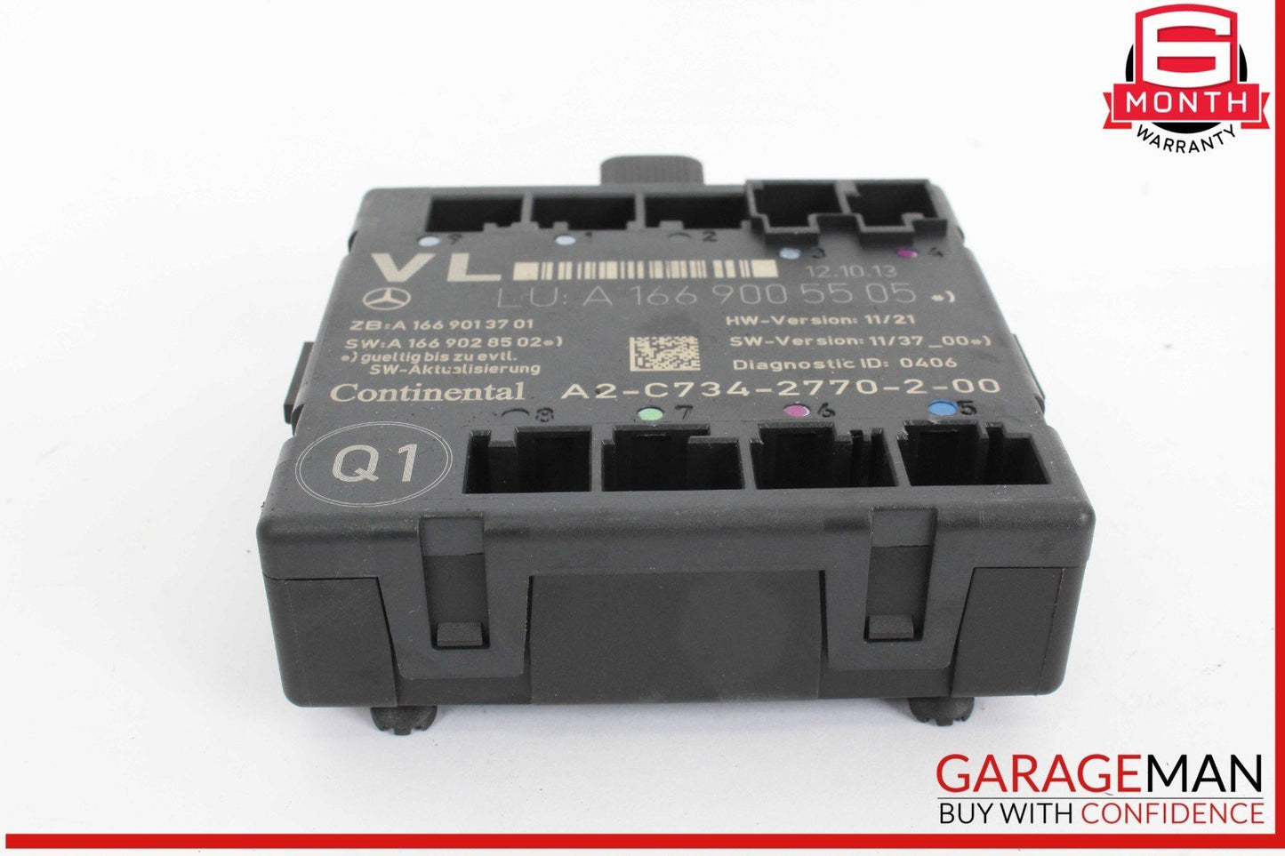 14-18 Mercedes W117 CLA250 Front Left Side Door Control Module 1669005505 OEM