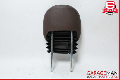 05-11 Mercedes R171 SLK280 Front Left / Right Side Seat Headrest Head Rest Brown