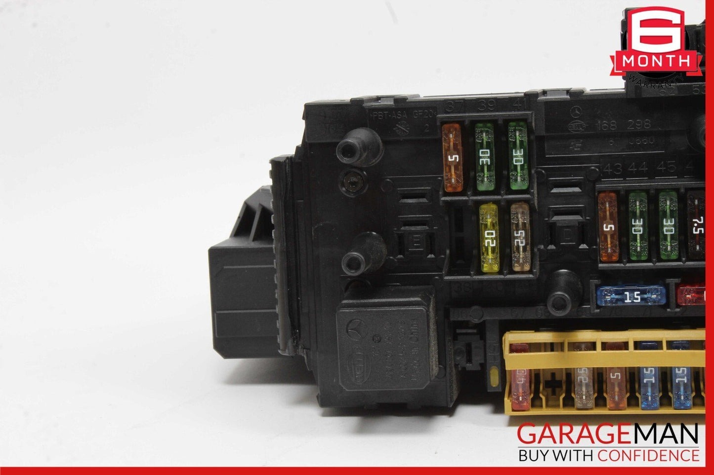 10-18 Mercedes W212 E350 Rear Fuse Relay Box SAM Signal Acquisition Assembly OEM