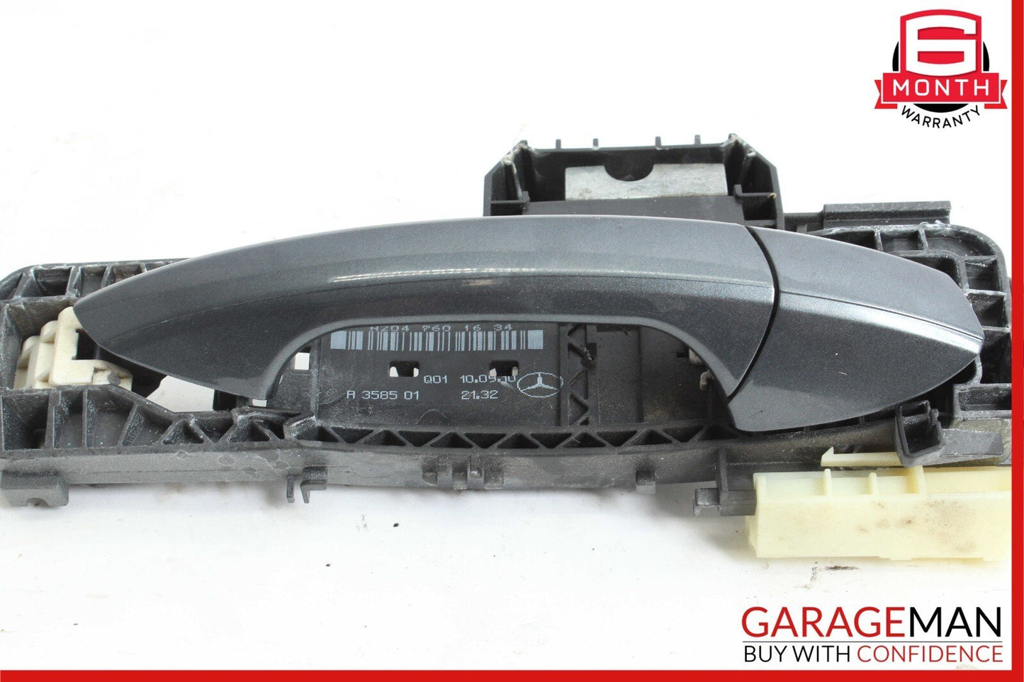 10-13 Mercedes W212 E350 Rear / Front Right Side Exterior Door Handle Gray OEM