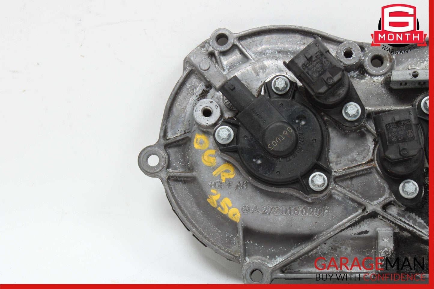 05-13 Mercedes W251 R350 E550 Front Left Side Engine Timing Chain Cover Plate