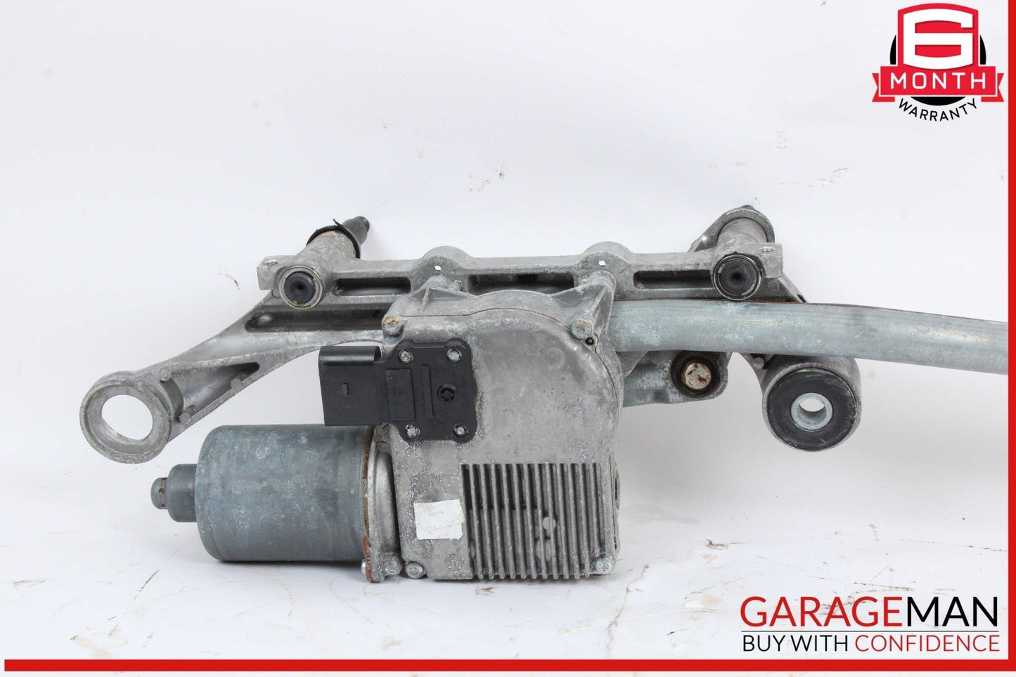 07-15 Audi Q7 Front Windshield Window Wiper Motor w/ Linkage 4L1955119A OEM