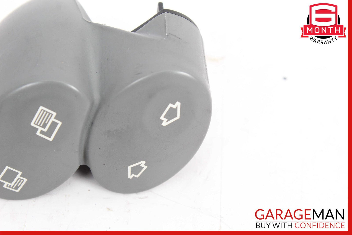 03-11 Mercedes R230 SL500 SL550 Steering Wheel Control Switch Button Grey
