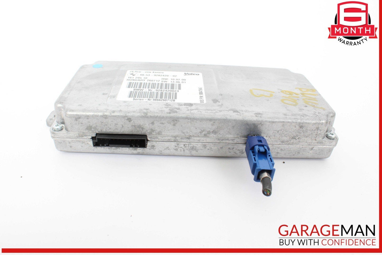 12-18 BMW 640i 650i Rear View Backup Camera Control Module Unit 9282420 OEM