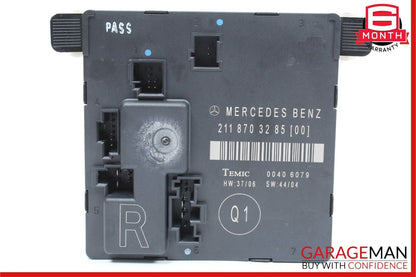 03-09 Mercedes W211 E500 E350 E320 Rear Right Side Door Controller Module Unit