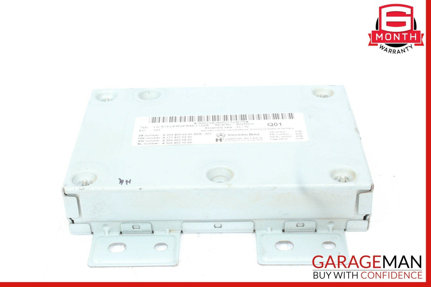 10-13 Mercedes W212 E500 C300 Communication Interface Ipod Control Module Unit