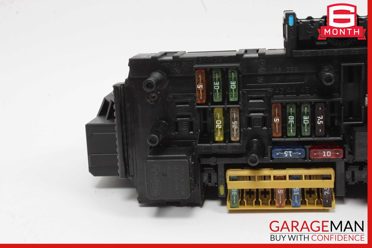 10-18 Mercedes W212 E350 Rear Fuse Relay Box SAM Signal Acquisition Assembly OEM