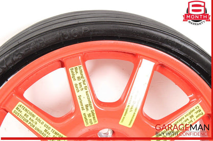 11-18 Porsche Cayenne 958 Emergency Spare Tire Wheel Donut Rim 19 19" OEM