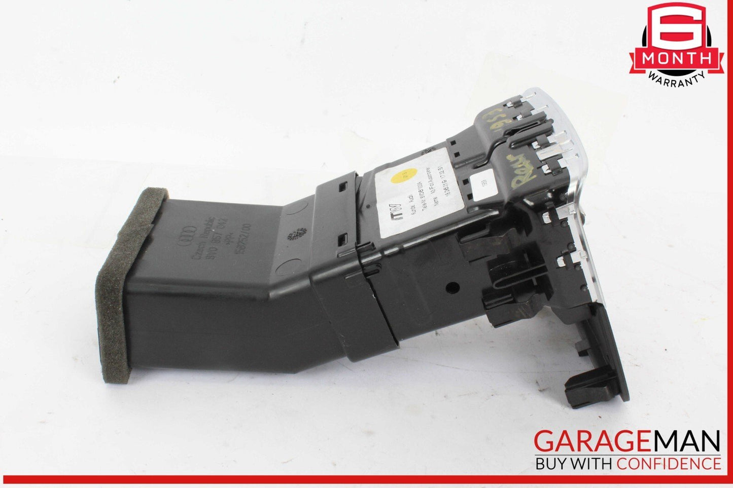 17-20 Audi S3 A3 Rear Center Console AC A/C Heater Air Vent Panel 8V0857042 OEM
