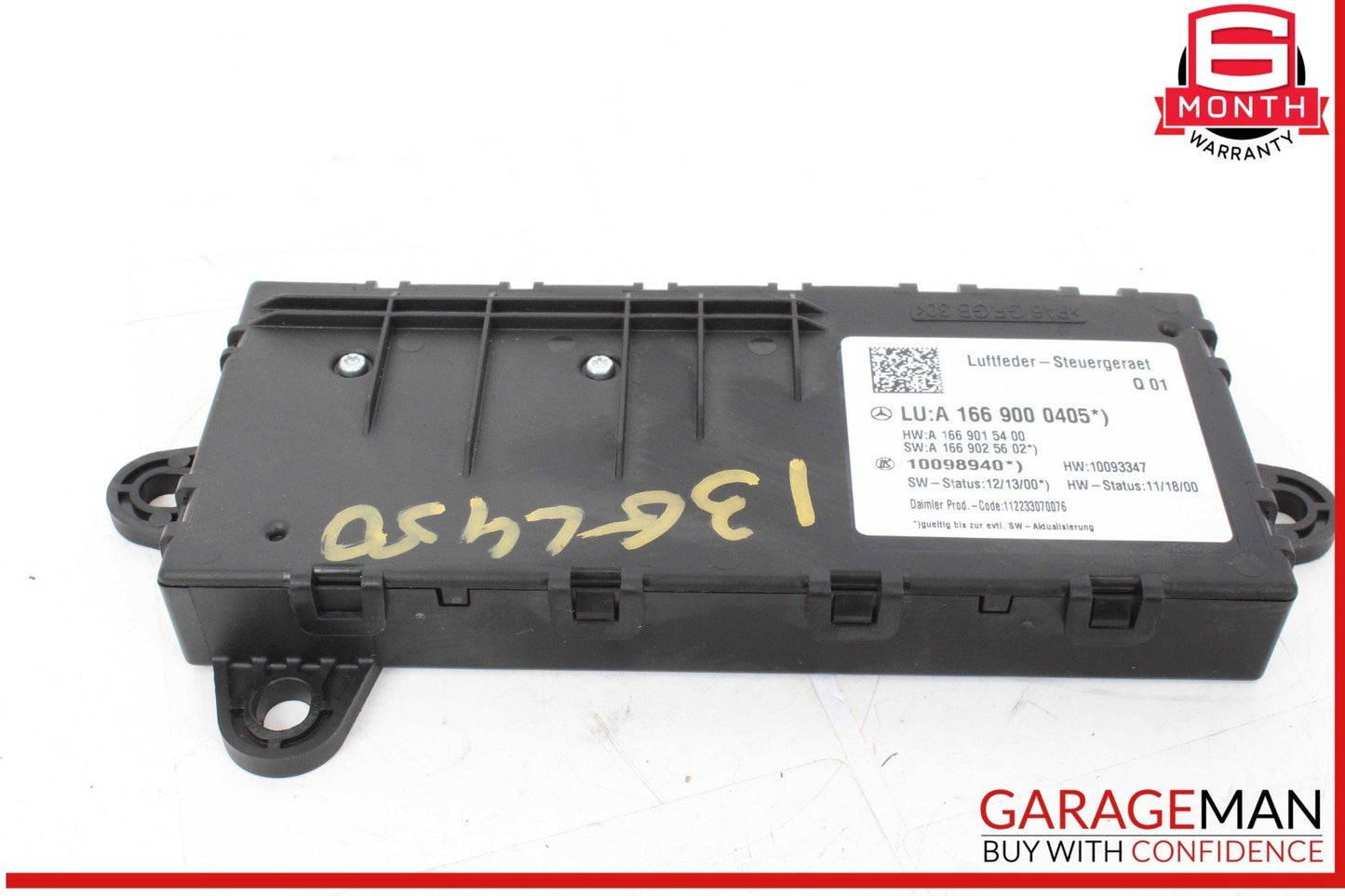 12-19 Mercedes X166 GL450 Airmatic Air Suspension Control Module Unit OEM
